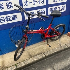 折りたたみ自転車　20インチ　6段変速