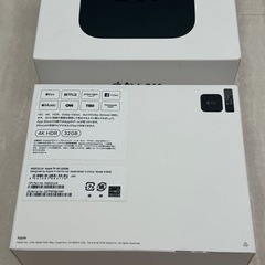 【極美品】Apple TV 4K 32GB [MQD22J/A] A1842の画像
