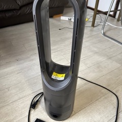 羽なし扇風機　温風冷風　