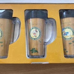 （未使用）ディズニー　タンブラー3個セットの画像