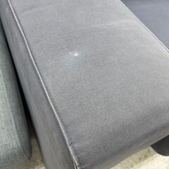 ★リユースのサカイ高崎店★TJ12072  3人掛けソファー グレー H86×D95×W188 クリーニング済みの画像