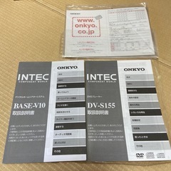 ONKYO ホームシアターシステム　セットの画像