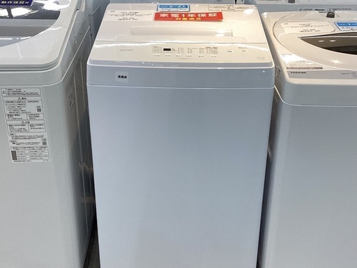 【取りに来られる方限定】　IRIS OHYAMA  全自動洗濯機　6.0kg 2022年製