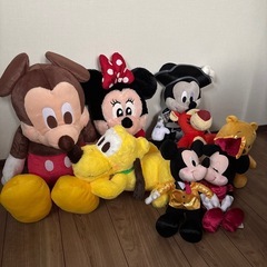 【新品】ディズニーぬいぐるみ　6点セット