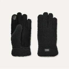 スマートフォン対応！UGGアグ　メンズ手袋　黒   の画像