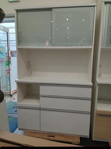 ☆ 北九州、福岡市周辺配送可【松田家具】レンジボード 食器棚