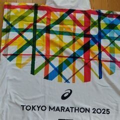 ☆未使用☆東京マラソン2025☆ポンチョの画像