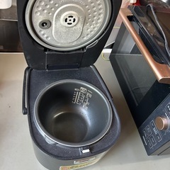 アイリスオーヤマ　IH炊飯器　RC-IE50-B 2020年製の画像