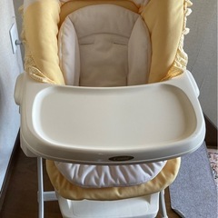 ハイローチェア　ベビーチェア　手動スイング高さ調整可能⭐︎ スヌ...