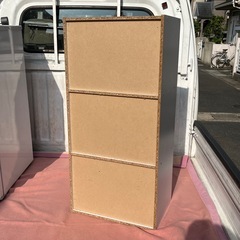 3段カラーボックスの画像