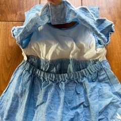 OLD NAVY デニムワンピース 12-18Mの画像
