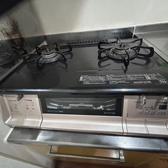 【中古美品】都市ガス用.パロマガステーブル　　