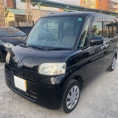 超格安　25年式　ダイハツ　タント　車検8年4月　社外ナビ　スマ...