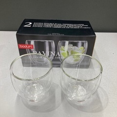 ★【ボダム】ダブルウォールグラス　パヴィーナ　250ml 二重構...
