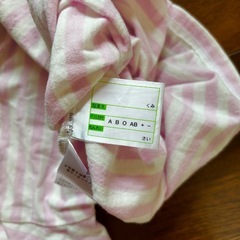ボーダー柄 半袖 Tシャツ ピンク 100㎝の画像