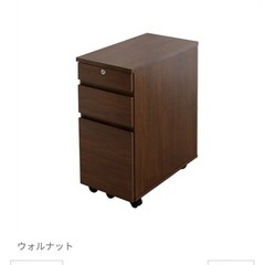 LOWYA デスクワゴン 3段の画像