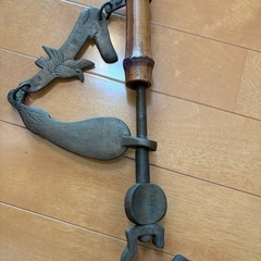 （取引完了）自在鉤（骨董品）の画像