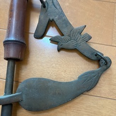 （取引完了）自在鉤（骨董品）の画像