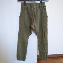 サルエルパンツ 120  ストレッチの画像