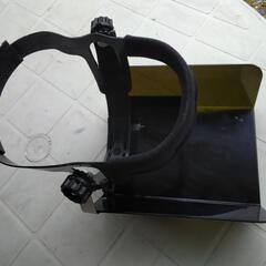 溶接面 数回使用 まあまあ綺麗なお品です(プロ仕様の溶接面)となりますの画像