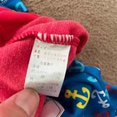 ベビー水着80-90cmの画像