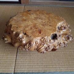 花台　一枚板　マカンバ