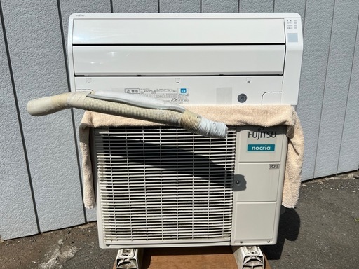 □ほぼ未使用□エアコン 富士通 8畳用 ノクリア 2.5kw 2017年製
