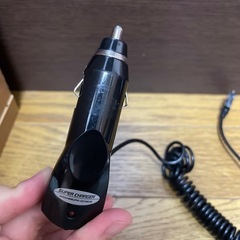 昔のシガーライター充電器の画像