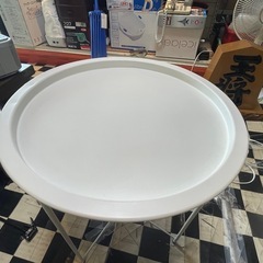 【リサイクルサービス八光】幅47.5㎝　マナベインテリアハーツ　ルント　トレイサイドテーブルの画像