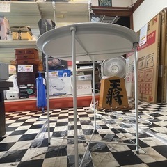 【リサイクルサービス八光】幅47.5㎝　マナベインテリアハーツ　ルント　トレイサイドテーブルの画像