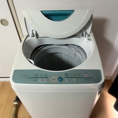洗濯機　SHARP 4.5kgの画像