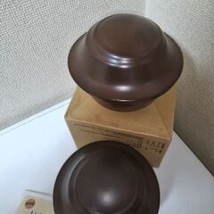 未使用×２個　東彼セラミックス焼き芋鍋 いもまる小　直径14.5全高12.2cmの画像