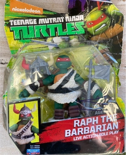 忍者タートルズ ラファエロ TEENAGE MUTANT フィギュア人形 中古