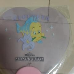 未使用　リトルマーメイド　ミニうちわの画像