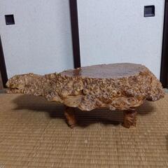花台　一枚板　マカンバの画像