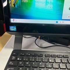 FUJITSU モニター型パソコン Windows11 core i7美品の画像