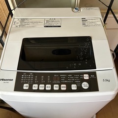 ハイセンス 洗濯機 5.5kg