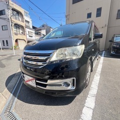 車検付き可！セレナライダーJパッケージC26 フリップダウン付き！