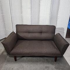 【美品】2人掛け リクライニングソファ