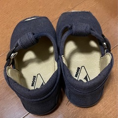 peep zoom ズーム　リネンサンダル　14.5cm オープンサンダルの画像