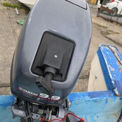 船外機 9.9馬力　混合油　燃料タンク付の画像