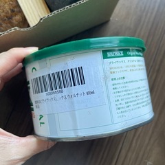 DIYに♪木製家具•製品のワックスがけセット(ウォルナット)の画像