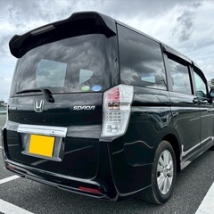 走行10万キロ台☆月々1.3万円〜分割払い可❗️車検2年付き！大人気☆HONDA ステップワゴンスパーダ☆HDDナビ付き☆走行中DVD見れます☆両側電動スライドドア☆純正アルミ☆ドライブレコーダー付きのフル装備☆事故修復歴無し☆車内広々三列シート‼️の画像