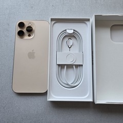 Iphone 16promax 512gb ゴールド　Sim フリー　新品同様の画像