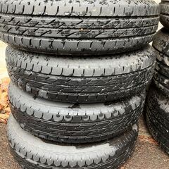 再値下げしました‼‼ブリジストン　エナセーブ　145/80R13　ホイール付　超美品　4本セットの画像