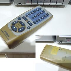 ジャンク品 AIWA ミニコンポ LCX-MD210 スピーカー/リモコン付き 現状品 オーディオ アイワ 札幌市東区 新道東店の画像