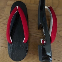 桐の下駄(女性用L サイズ) 浴衣を着る方にの画像