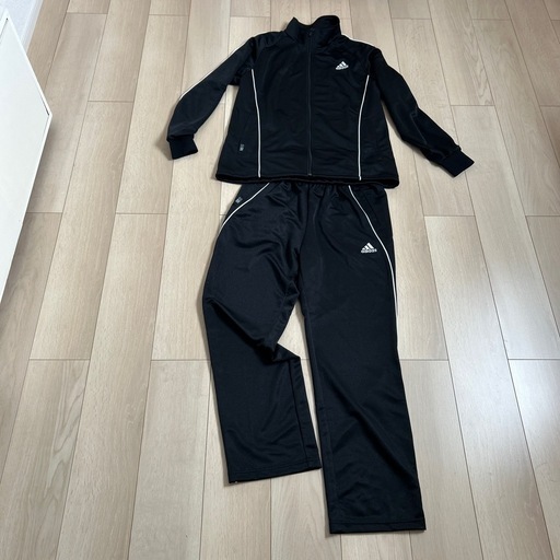 アディダスClima365 ジャージ セットアップ ブラック Lサイズ