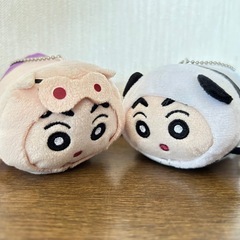 クレヨンしんちゃん　ぬいぐるみ　マスコット　ブリブリざえもん　パンダの画像