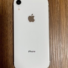 ☆最終値下げ☆Apple iPhone XR ホワイト 本体